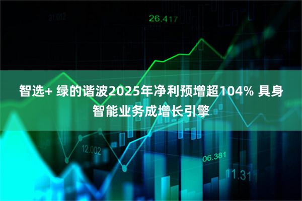 智选+ 绿的谐波2025年净利预增超104% 具身智能业务成增长引擎